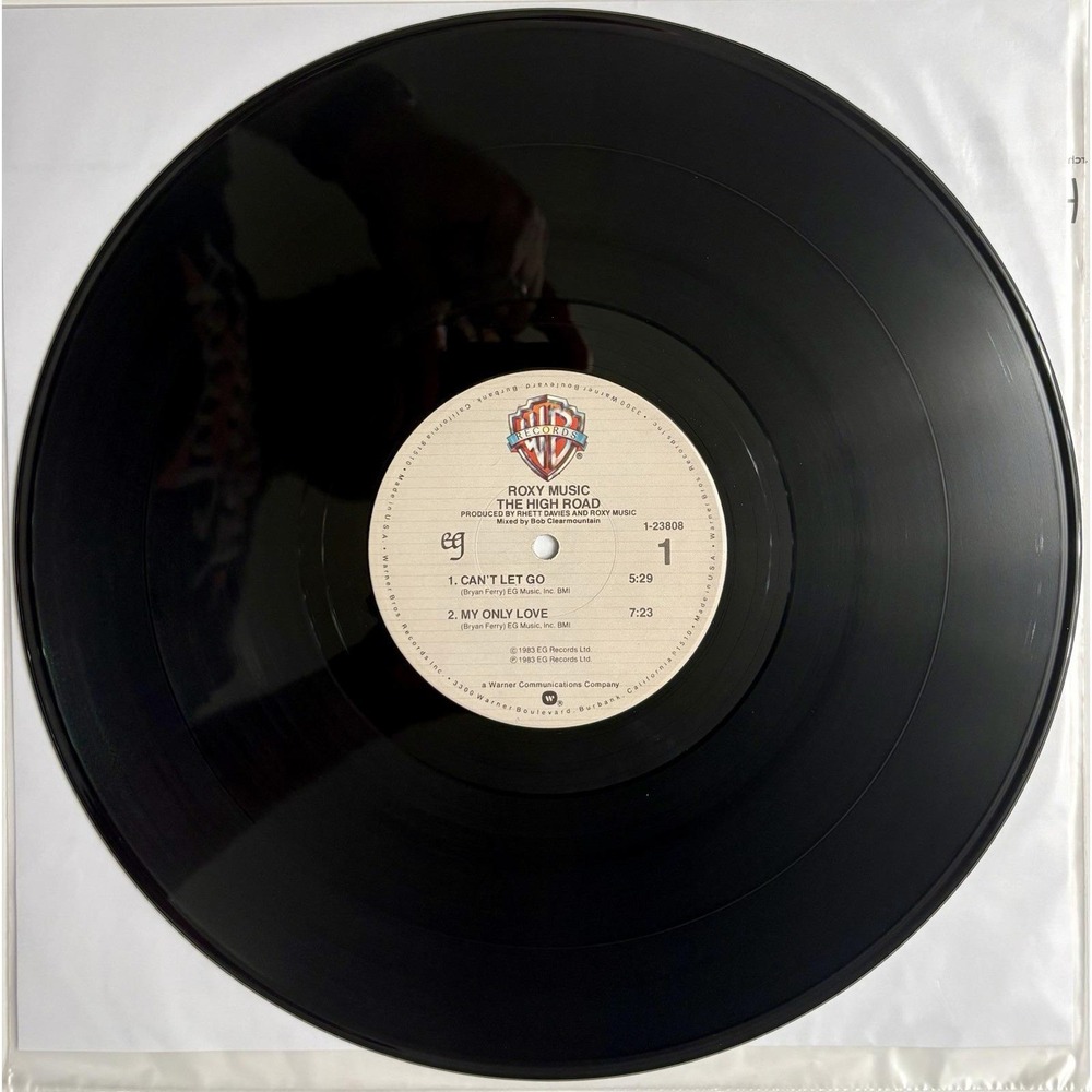 Roxy Music - The High Road - Vinyl 12" EP - 1983 EG/Warner Bros Ultrasonic Clean - Picture 2 of 5